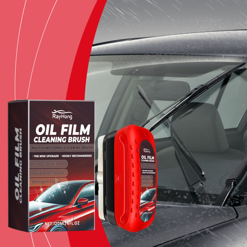 Fast-Acting Car Glass Cleaner | Windshield Decontaminant, Oil Film Remover - Image 2