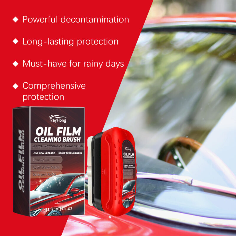 Fast-Acting Car Glass Cleaner | Windshield Decontaminant, Oil Film Remover - Image 4