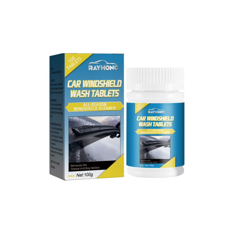 Fast-Acting Car Glass Cleaner – Windshield & Mirror Fog Remover, Surface-Safe Formula - Image 2