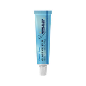 Fast-acting car glass oil film remover for quick oil film removal