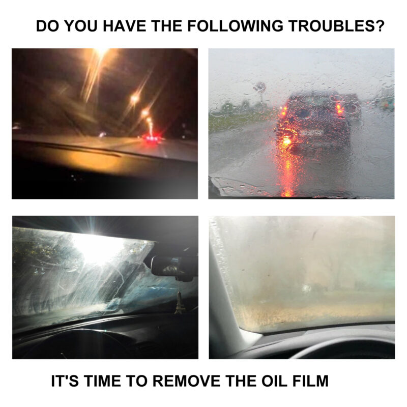 Fast-Acting Car Glass Oil Film Remover | Rain-Proof, Surface-Safe Formula - Image 4