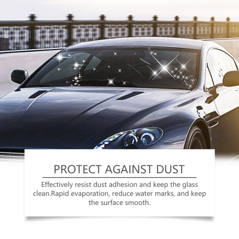 Fast-Acting Car Glass Oil Film Remover | Waterproof Window Cleaner with Safe Surface Formula - Image 3
