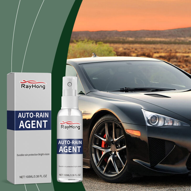 Fast-Acting Car Glass Waterproof Coating Spray | Rain Protection, Surface-Safe - Image 2