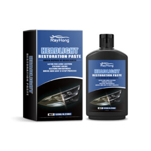 Fast-acting car headlight cleaner polishing cream removes yellowing from headlights
