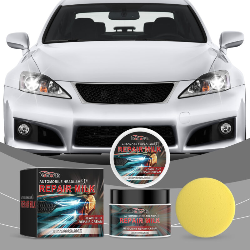 Fast-Acting Car Headlight Repair Kit – Restore Clarity, Surface-Safe Formula - Image 2