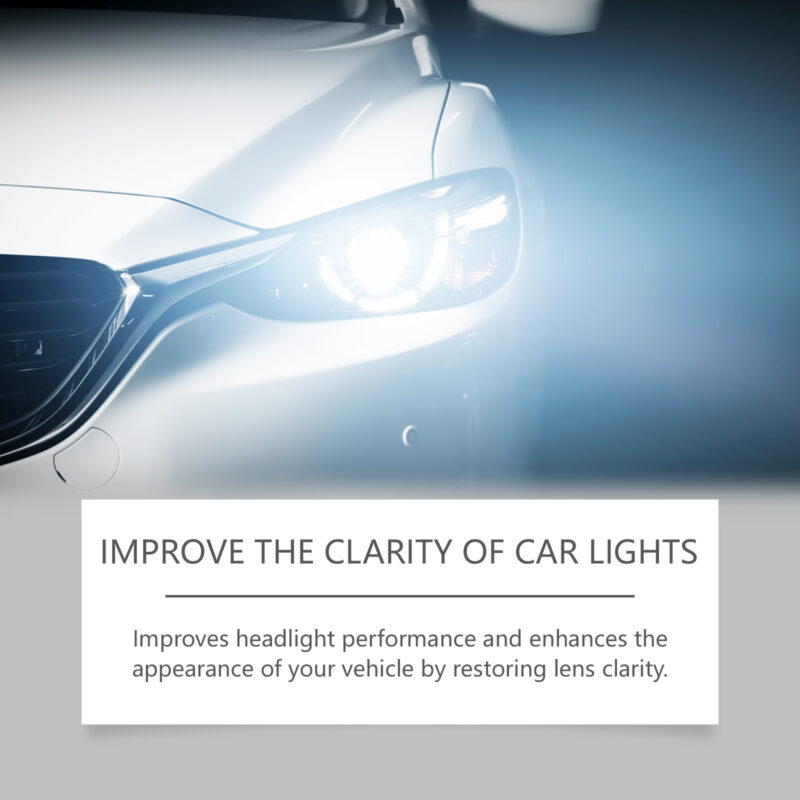 Fast-Acting Car Headlight Repair Kit – Restore Clarity, Surface-Safe Formula - Image 3