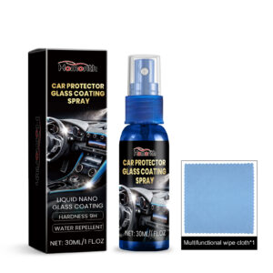 Fast-acting car interior cleaner multi-purpose safe formula for quick decontamination