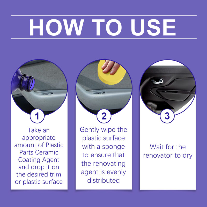 Fast-Acting Car Interior Cleaner | Plastic Retreading Agent, Surface-Safe Maintenance - Image 6