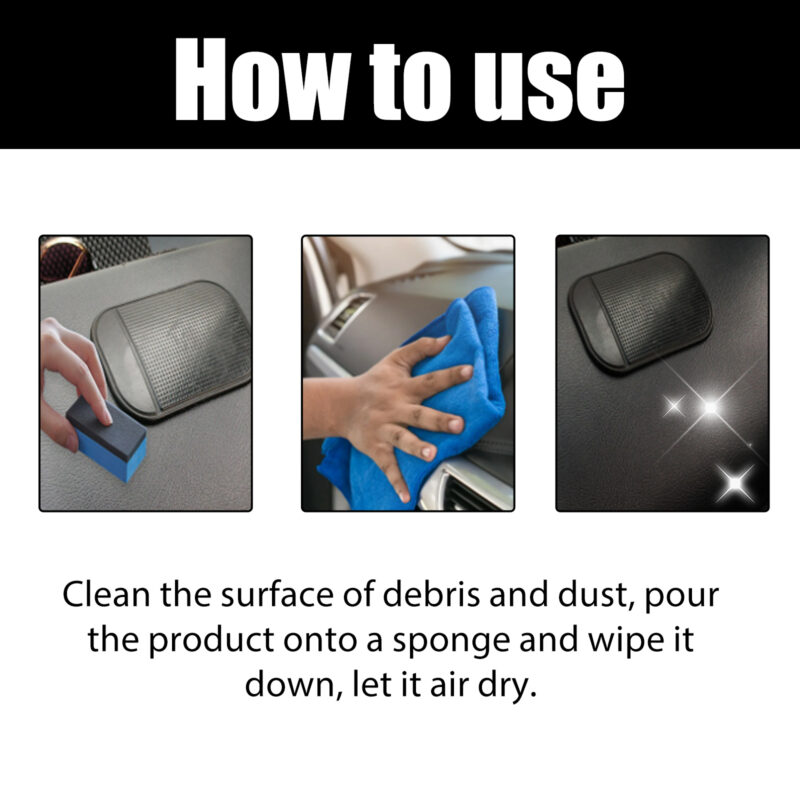 Fast-Acting Car Interior Cleaner & Plastic Trim Polish – Multi-Purpose, Safe Surface Formula - Image 5
