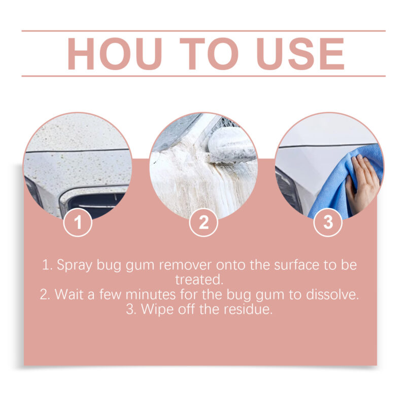 Fast-Acting Car Paint Cleaner: Multi-Purpose Shellac, Bug & Resin Remover – Safe Formula - Image 6