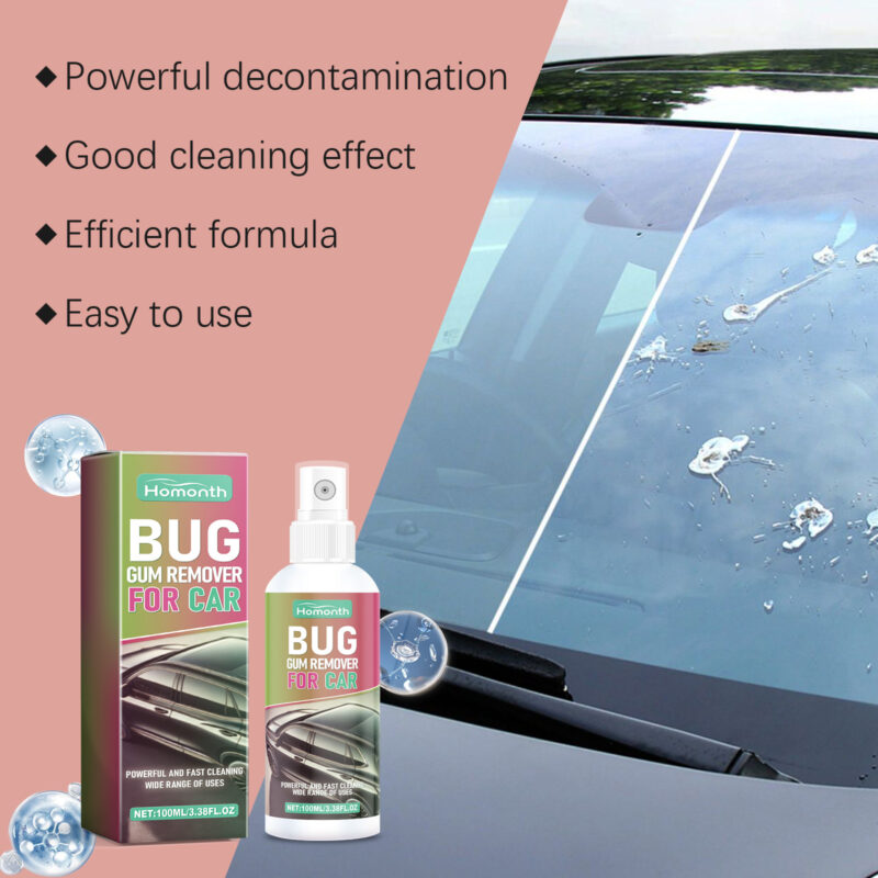 Fast-Acting Car Paint Cleaner: Multi-Purpose Shellac, Bug & Resin Remover – Safe Formula - Image 4