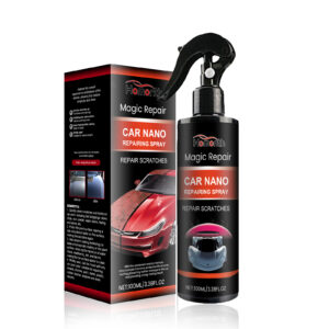 Fast-acting car paint coating for surface-safe rust prevention and shine