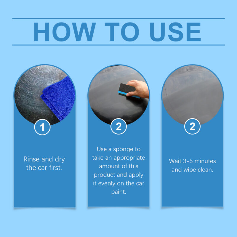 Fast-Acting Car Paint Polish Wax – Scratch Repair, Protective Coating, Surface-Safe - Image 6
