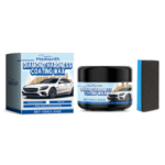 Fast-acting car paint polish wax for scratch repair and surface shine