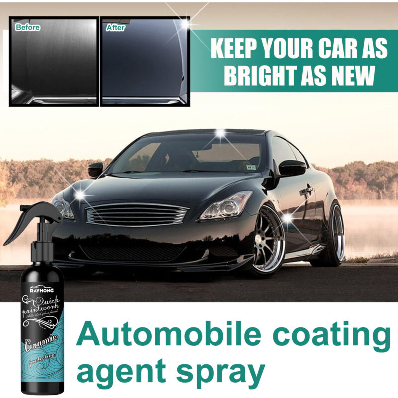 Fast-Acting Car Paint Protector | Multi-Purpose Anti-Scratch Coating for Decontamination & Surface Safety - Image 2