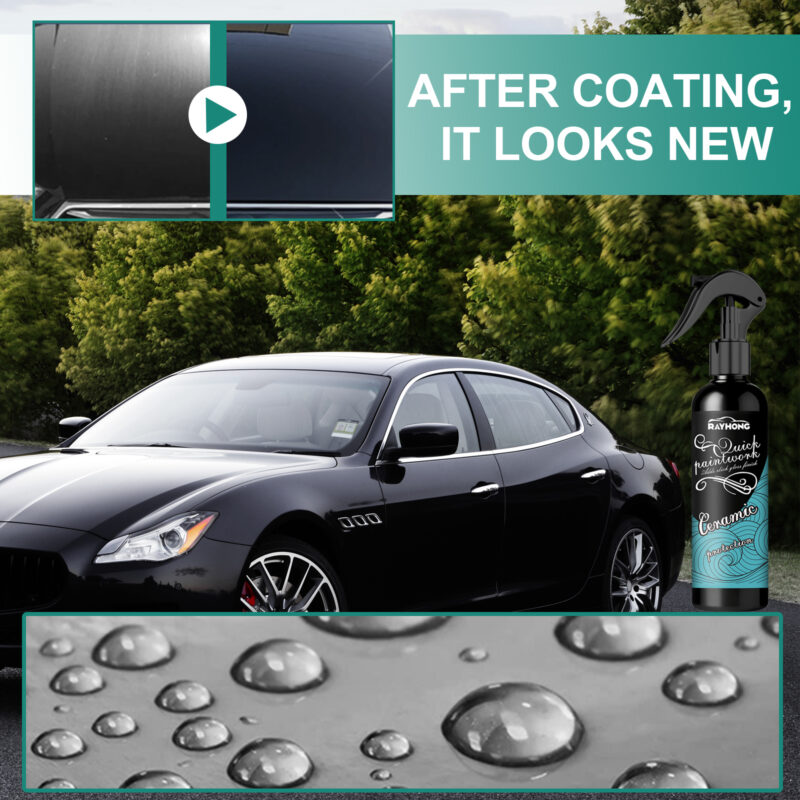 Fast-Acting Car Paint Protector | Multi-Purpose Anti-Scratch Coating for Decontamination & Surface Safety - Image 4