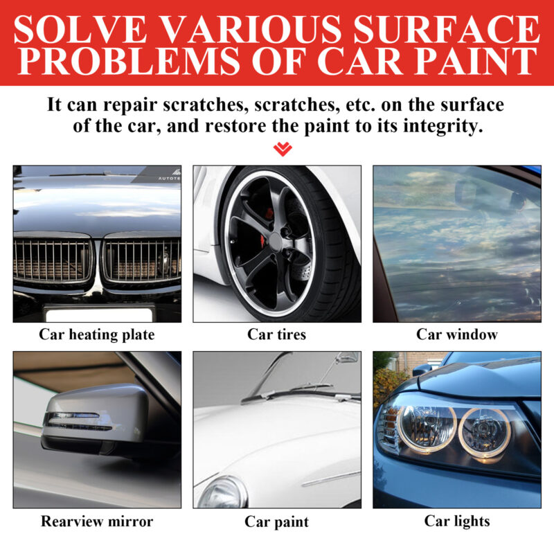 Fast-Acting Car Paint Scratch Remover – Safe, Multi-Purpose Scratch Repair & Protective Formula - Image 5