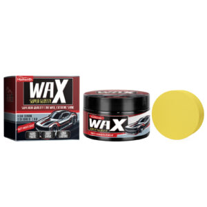 Fast-acting car paint scratch repair wax for surface-safe shine boost