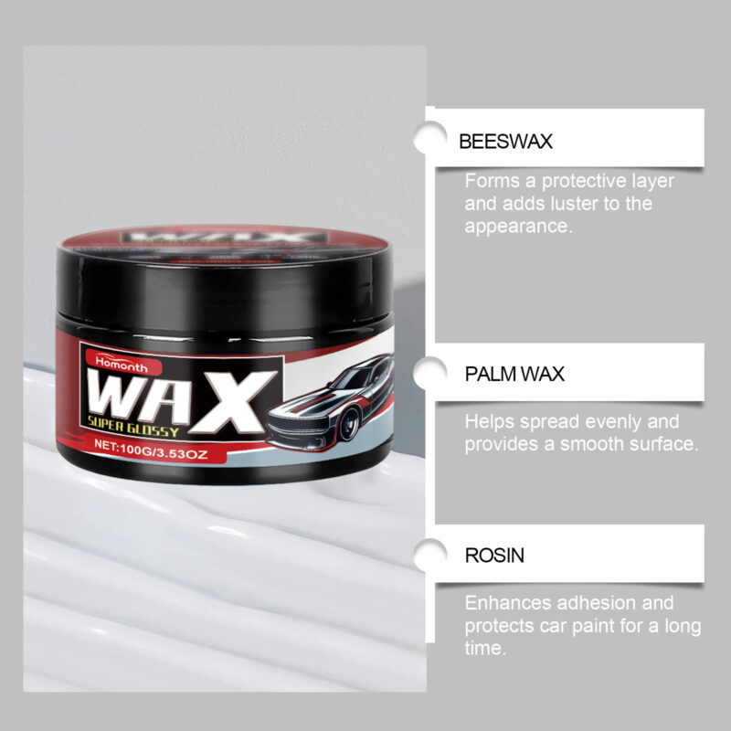 Fast-Acting Car Paint Scratch Repair Wax – Surface-Safe Shine Boost - Image 5