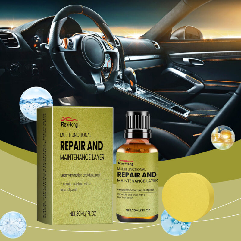 Fast-Acting Car Plastic Restorer – Interior/Exterior Coating, Surface-Safe Plating Agent - Image 2