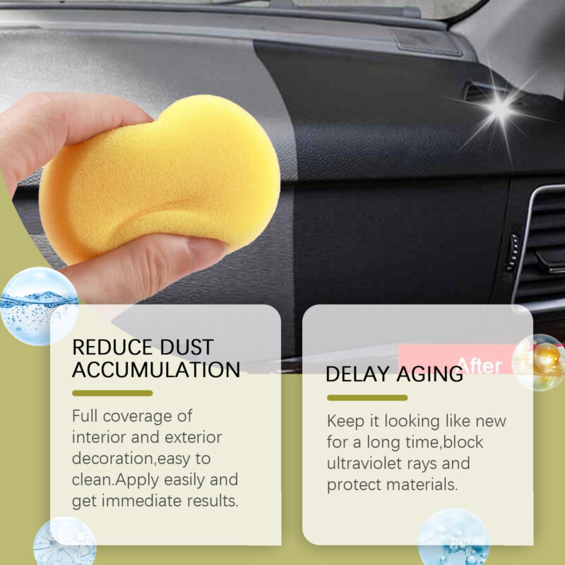 Fast-Acting Car Plastic Restorer – Interior/Exterior Coating, Surface-Safe Plating Agent - Image 4