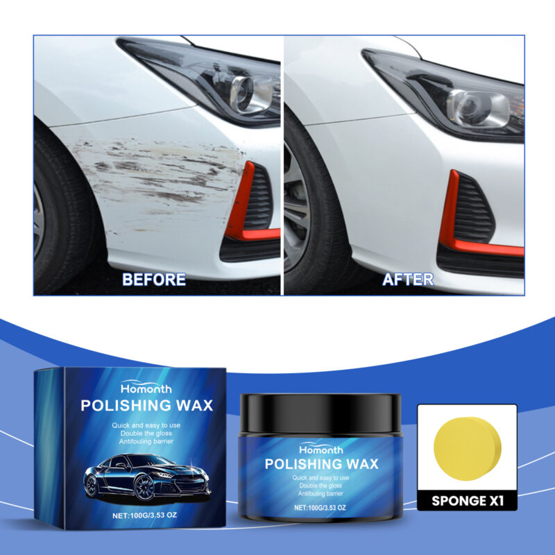 Fast-Acting Car Polish Wax – Surface-Safe, Multi-Purpose Shine & Rust Protection - Image 2