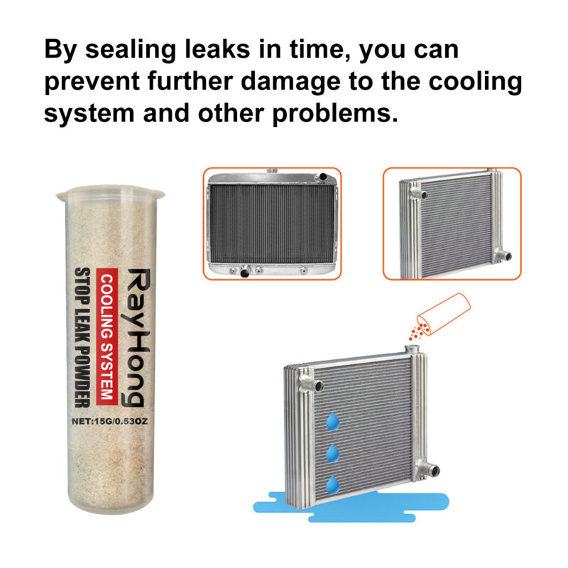 Fast-Acting Car Radiator Leak Repair Powder – Water Tank Sealer, Safe & Durable - Image 4