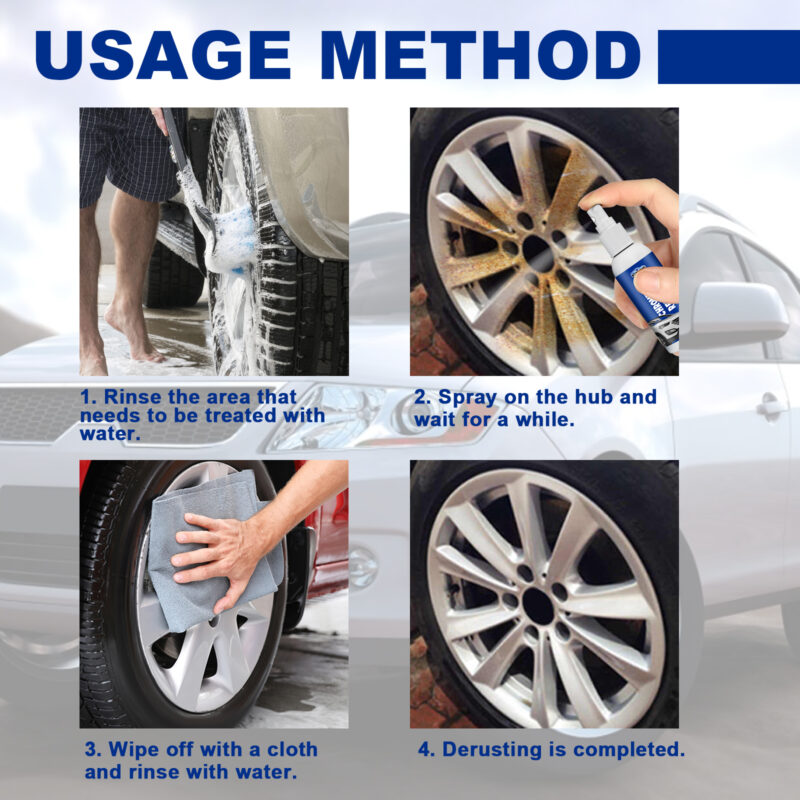Fast-Acting Car Rust Remover & Conversion Agent – Safe, Multi-Purpose Protective Formula - Image 6
