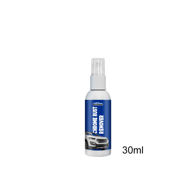 Fast-acting car rust remover and conversion agent safe protective formula