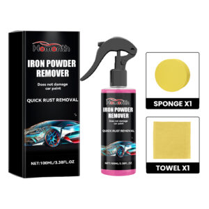 Fast-acting car rust remover for effective auto rust removal