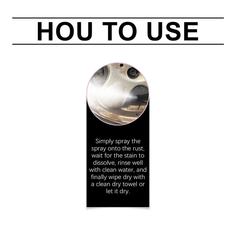 Fast-Acting Car Rust Remover | Multi-Purpose Safe Surface Cleaner, Protective Formula - Image 6