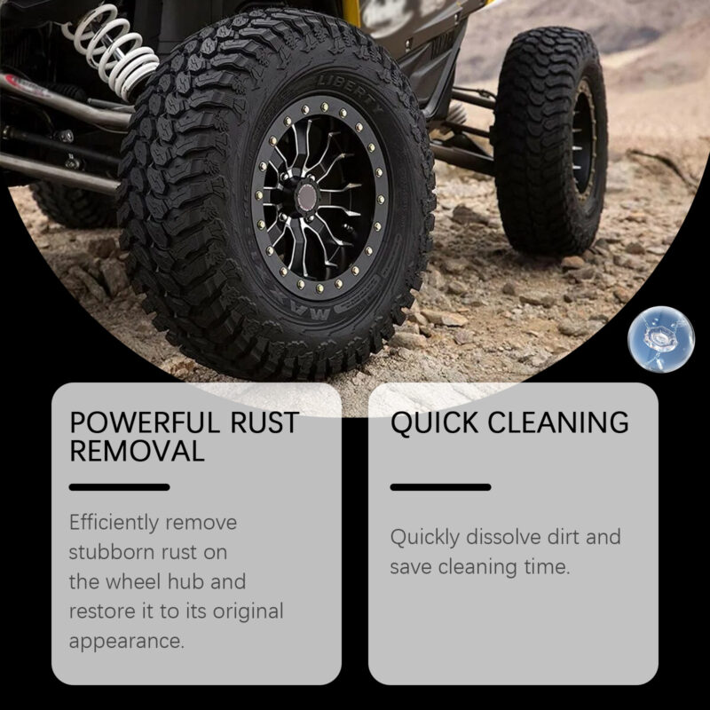 Fast-Acting Car Rust Remover | Multi-Purpose Safe Surface Cleaner, Protective Formula - Image 3