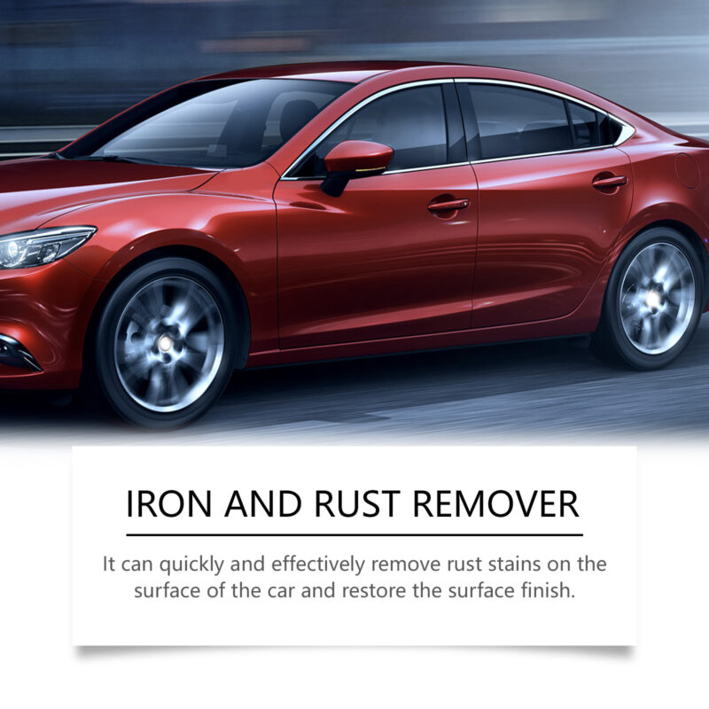 Fast-Acting Car Rust Remover | Multi-Purpose Safe Surface Cleaner, Protective Formula - Image 4
