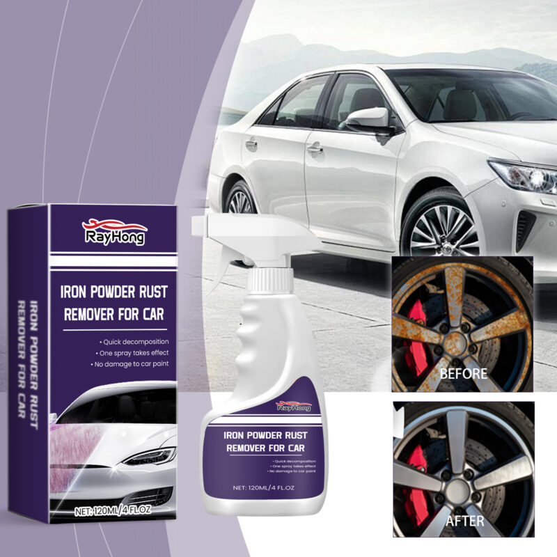 Fast-Acting Car Rust Remover | Safe Paint Decontamination & Surface Cleaner - Image 2
