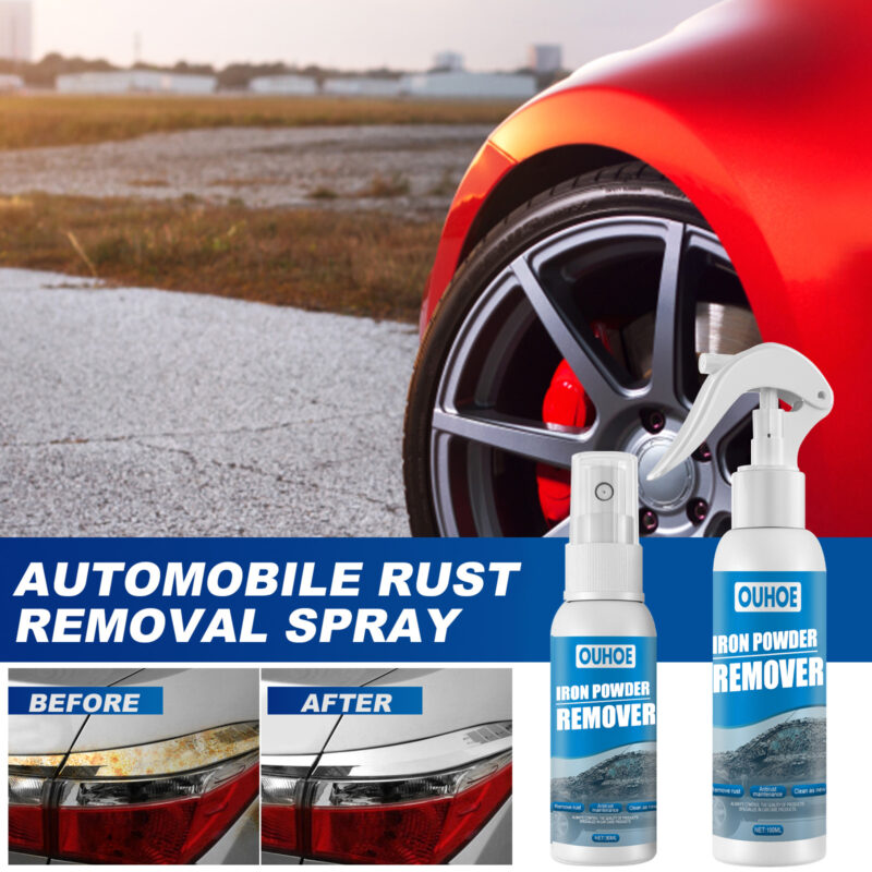 Fast-Acting Car Rust Remover Spray – Protective Formula, Surface-Safe Cleaner - Image 2