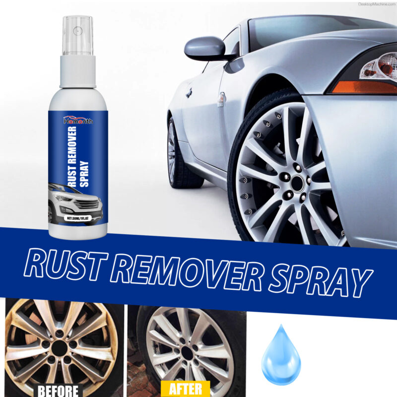 Fast-Acting Car Rust Remover Spray – Rust Removal & Protective Formula, Surface-Safe - Image 4