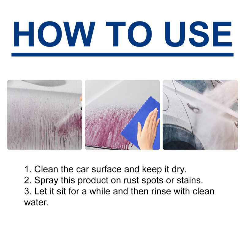 Fast-Acting Car Rust Remover Spray – Safe Protective Formula for Auto Metal Cleaning - Image 6