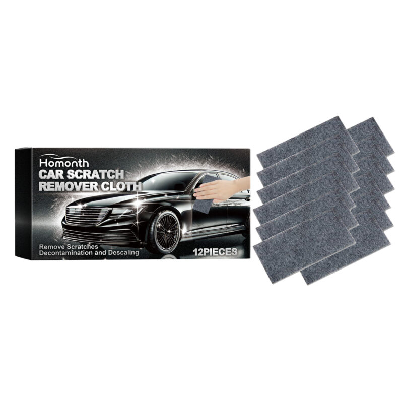 Fast-acting car scratch remover cloth for quick surface-safe scratch repair