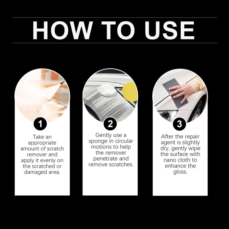Fast-Acting Car Scratch Remover | Safe Paint Care for Multi-Purpose Vehicle Scratches - Image 6