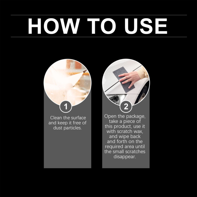 Fast-Acting Car Scratch Repair Cloth – Surface-Safe Auto Scratch Cleaner, Multi-Purpose - Image 6