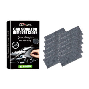 Fast-acting car scratch repair cloth for quick surface scratch removal