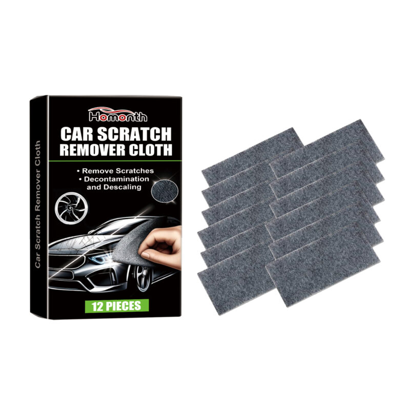 Fast-acting car scratch repair cloth for quick surface scratch removal