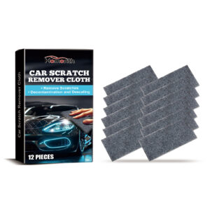 Fast-acting car scratch repair cloth for safe paint surface polishing