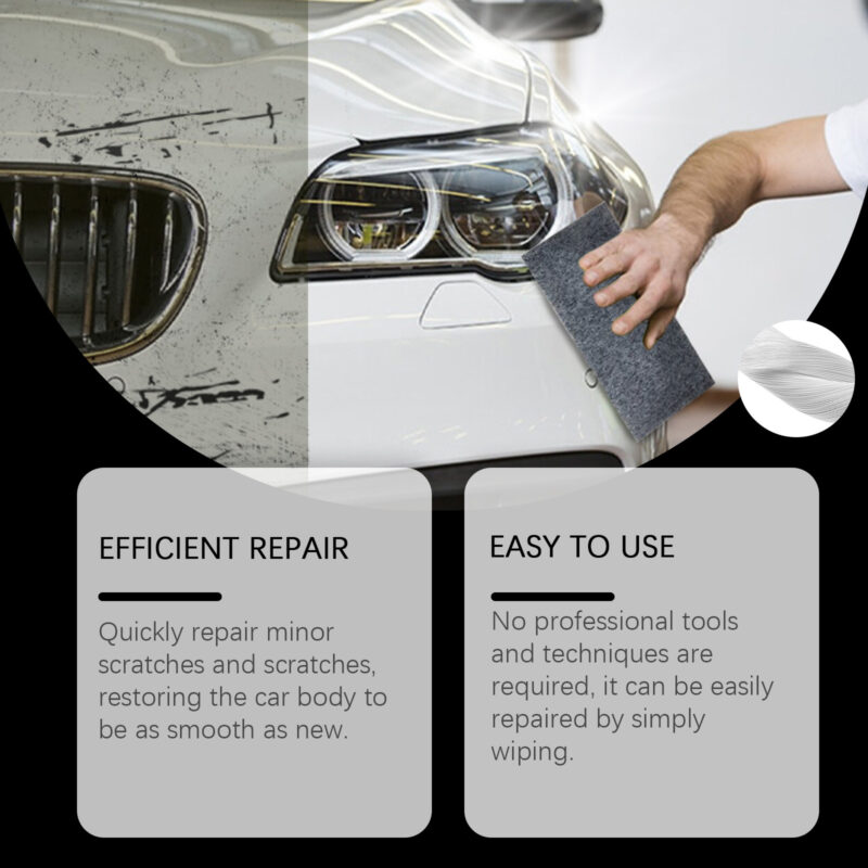 Fast-Acting Car Scratch Repair Cloth – Surface-Safe Polish for Paint & Interiors - Image 3