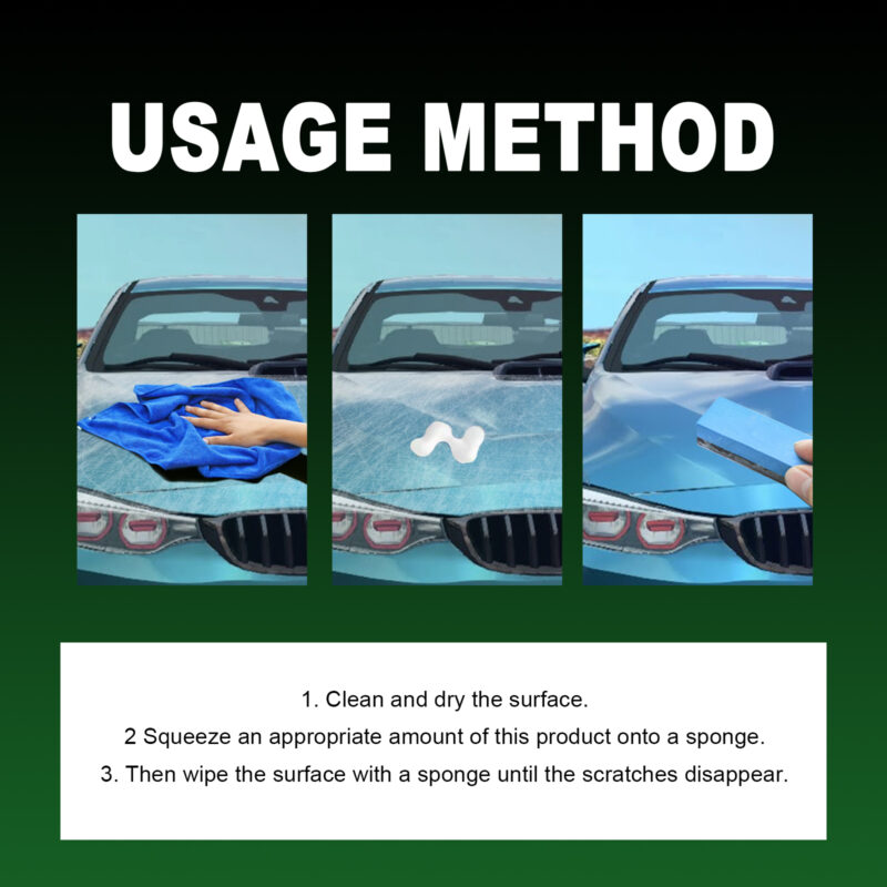 Fast-Acting Car Scratch Repair Cream – Safe Interiors/Exteriors, Multi-Purpose - Image 6