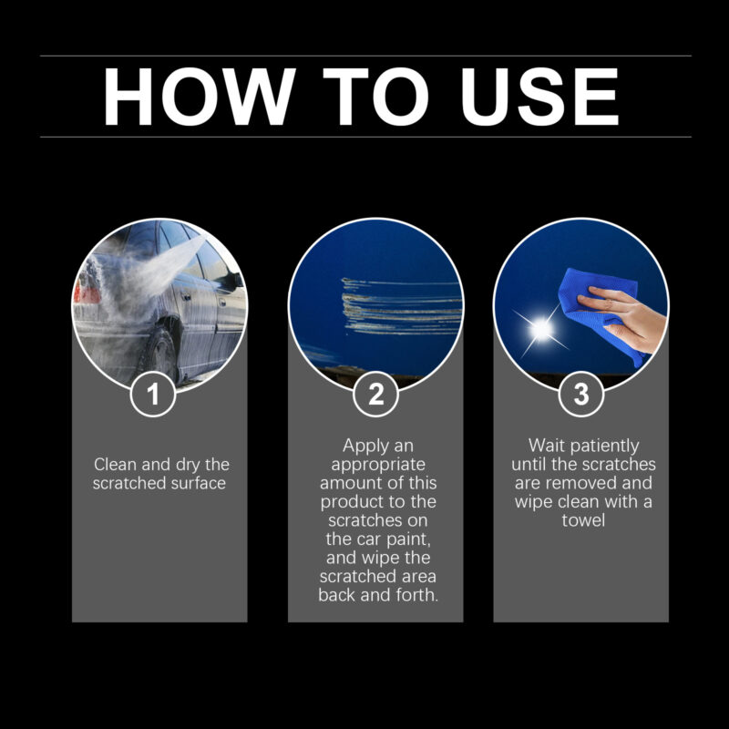 Fast-Acting Car Scratch Repair Kit | Paint Polishing & Safe Maintenance Set - Image 6