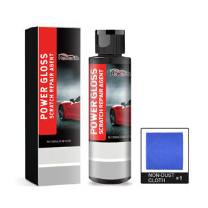 Fast-acting car scratch repair kit for quick paint scratch removal