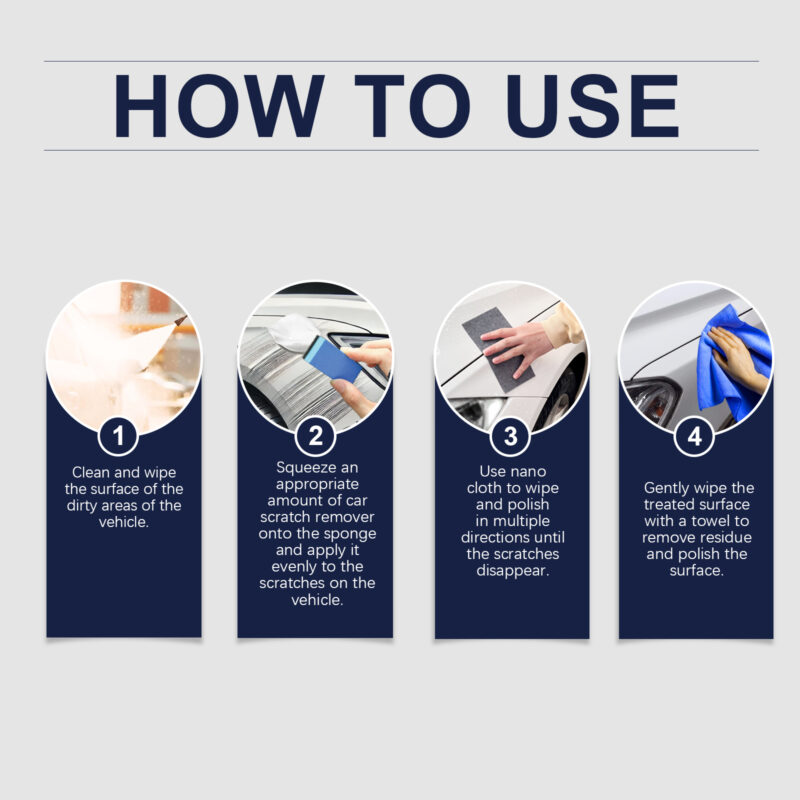 Fast-Acting Car Scratch Repair Kit | Safe Paint Restoration & Polish - Image 6