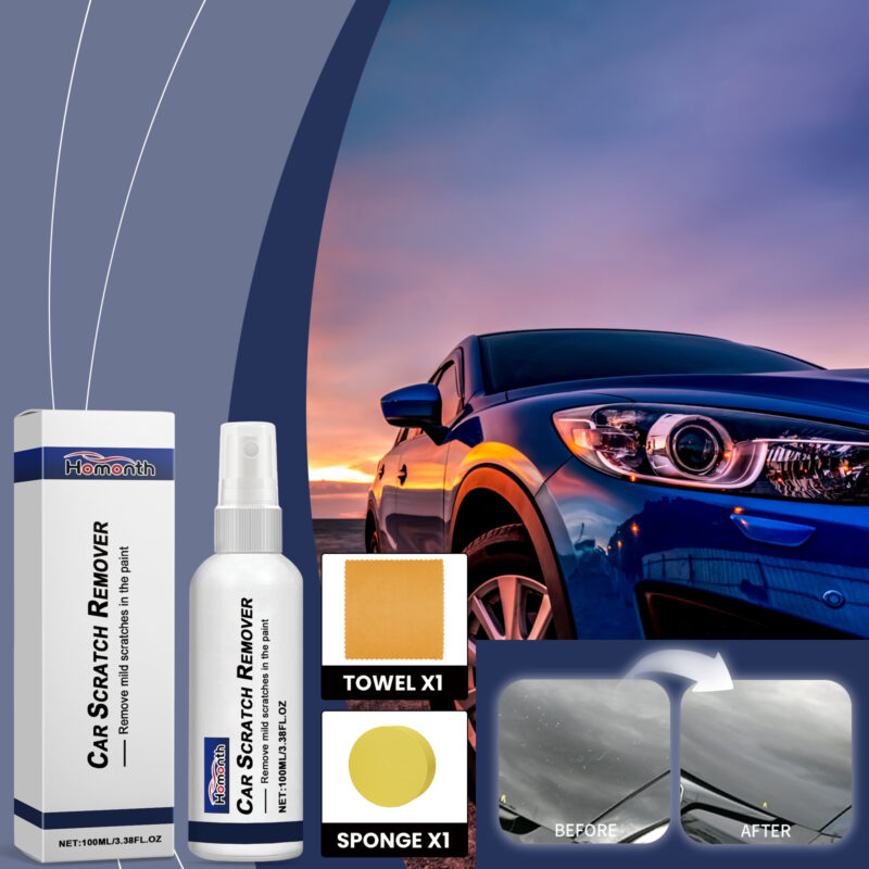 Fast-Acting Car Scratch Repair Spray – Safe Paint Cleaner & Protective Formula - Image 2