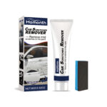 Fast-acting car scratch repair wax for quick paint mark removal